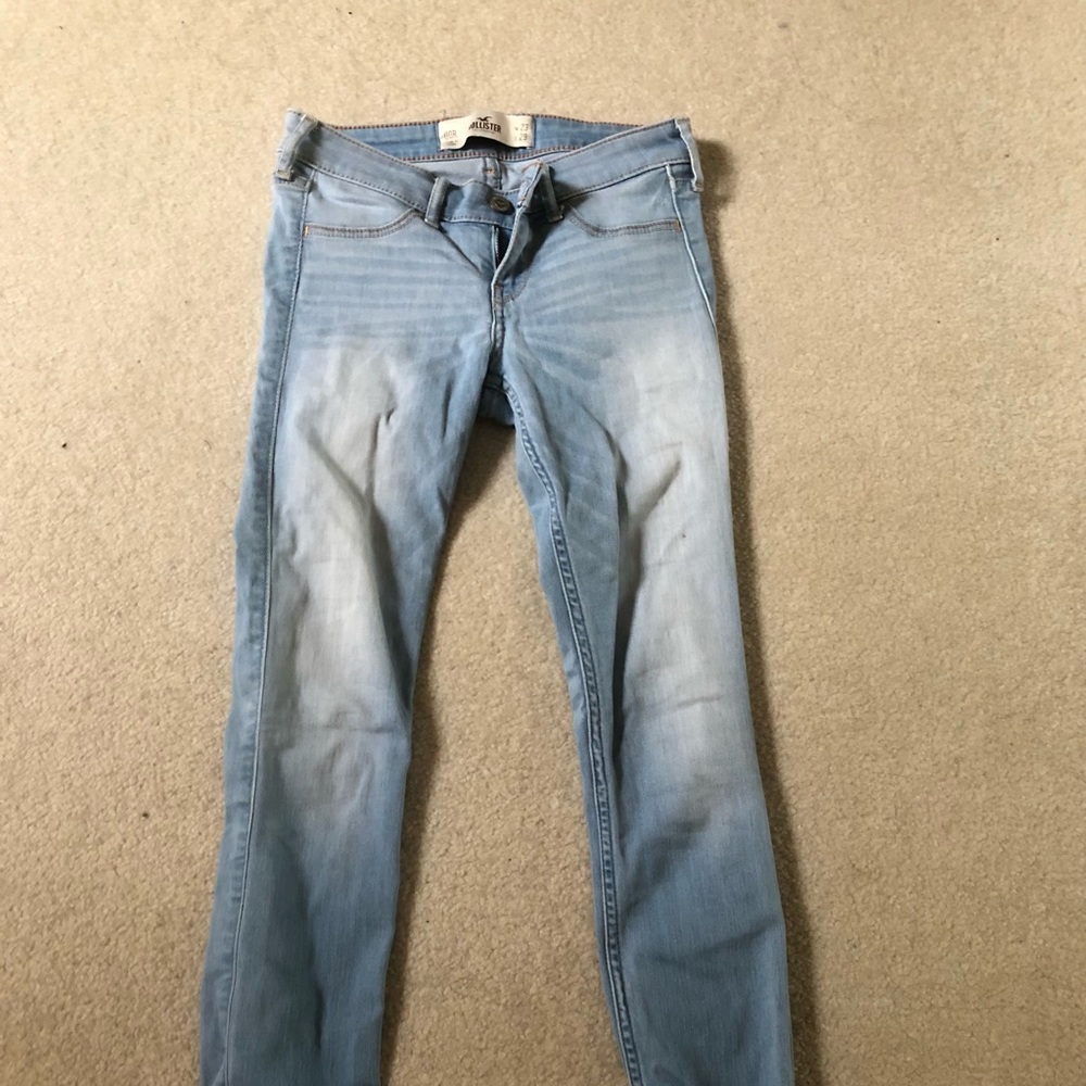 hollister light blue OOR jeans, w 23 l 29